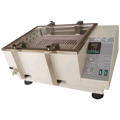 Temperatura del baño de agua del laboratorio del ISO 110V con la coctelera orbital