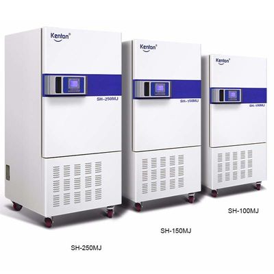 Incubadora de refrigeración biológica interna de acero inoxidable 0-65C del tío del laboratorio de la incubadora 100L