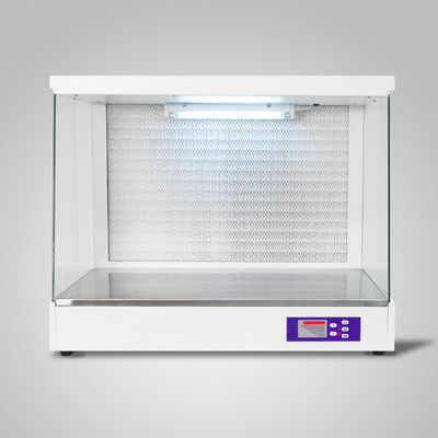 gabinete vertical doble del flujo laminar de la circulación de aire del laboratorio 0.5kw de la lámpara ULTRAVIOLETA laminar del gabinete