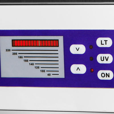 45dB flujo laminar tablero Hood With Uv Light Corrosion resistente